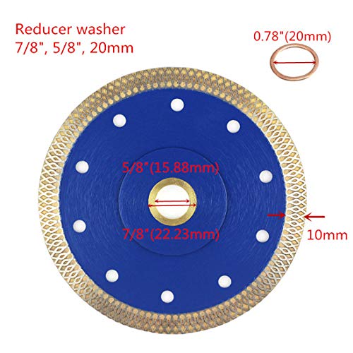 5 Inch Tile Blade,Stylish Y&I Porcelain Diamond Blade Super Thin