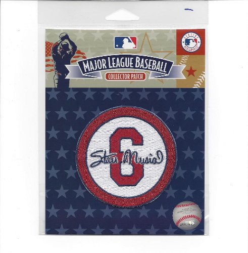 Stan 'The Man' Musial #6 St Louis Cardinals Memorial White Sleeve Patch (2013)