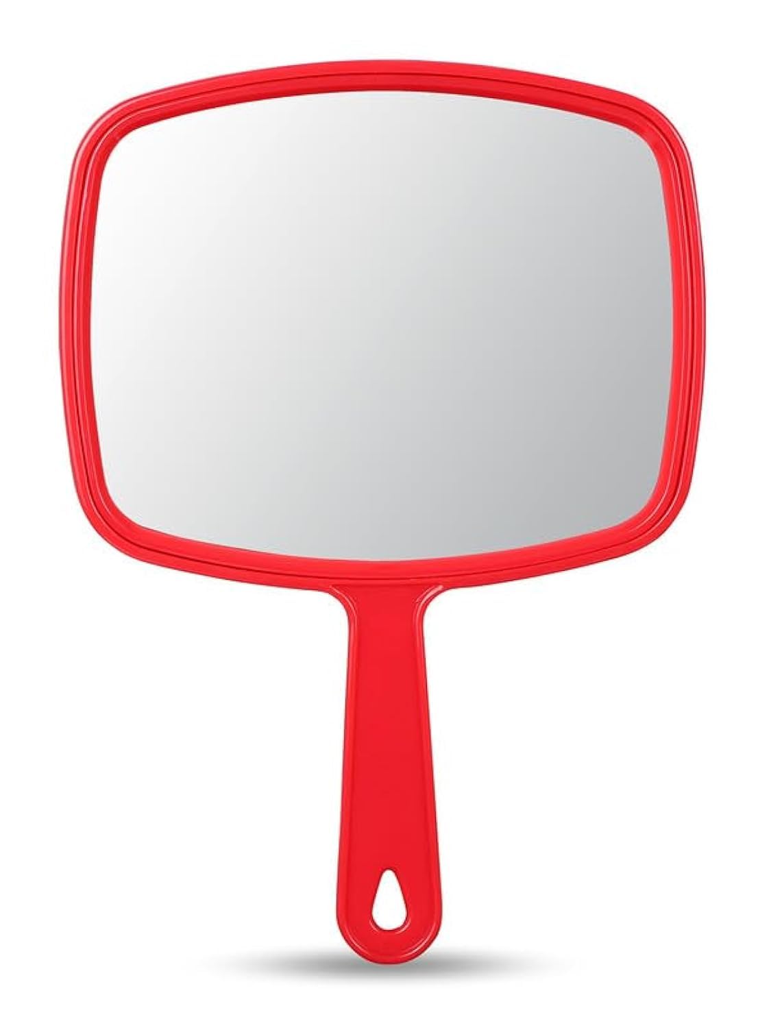 Photo 1 of OMIRO Hand Mirror, Handheld Mirror with Handle, American Old Glory Red