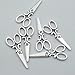 Sewing Charms Collection-100g About (60-65pcs) Antique Silver Craft Supplies Sewing Charms Pendants for Crafting, Jewelry Findings Making Accessory for DIY Necklace Bracelet (M003)