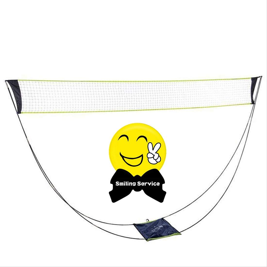 Professional Sports Badminton Tennis Volleyball Net Training Standard Badminton Frame Supporting Accessories Portable Net Portable Tennis Net Foldable Badminton Net