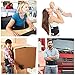 Freetoo Back Brace for Lower Back Pain Relief with 4 Stays, Breathable Back Support with Knitted Fabric, Custom Fit with 2 Adjustable Straps, Anti-skid Waist belt for Women Men Herniated Disc Sciatica