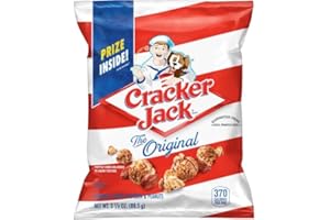 GREENZEP Cracker Jacks Original Large 3.125 Ounce Bag | Pack of 4