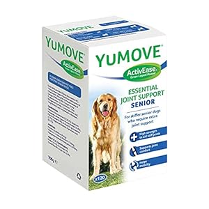 Lintbells-YuMOVE-Senior-Dog-Higher-Strength-Hip-and-Joint-Supplement-Formulation-Designed-for-Older-Dogs-Aged-8-120-Tablets YuMOVE Senior Dog | High Strength Joint Supplement for Older, Stiff Dogs with Glucosamine, Chondroitin, Green Lipped…
