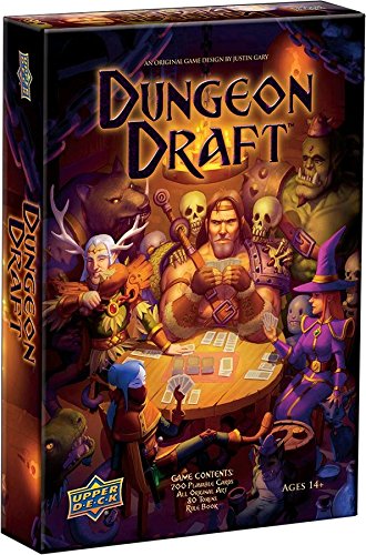 Upper Deck Entertainment Dungeon Draft Strategy Board Game