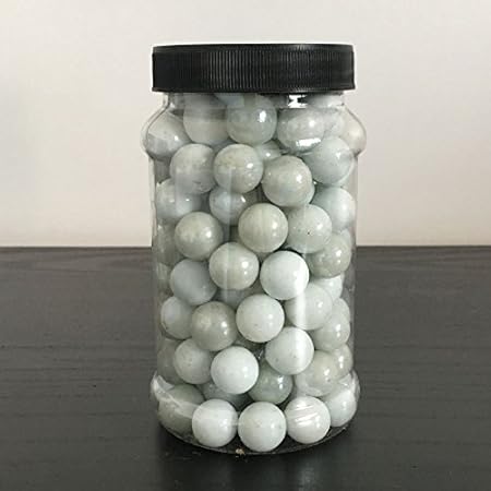 1buy Uk 700g New White Marbles Round Decorative Pebbles Craft