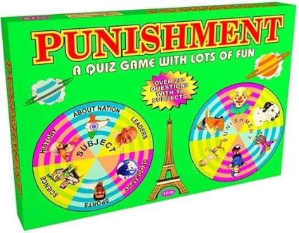 learn with fun- Punishment Quiz Game with Lots of Fun Over 285 Question with 12 Subject