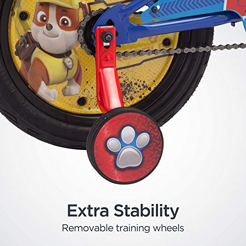 Nickelodeon Paw Patrol Boy's Bicycle With Training Wheels, 16Inch