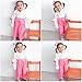 LIVEBOX Infant Baby Girls Infinity Japanese Kimono Cotton Toddler Romper(90: 15~24 months,Pink)