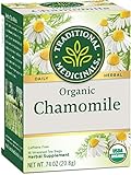 Traditional Medicinals Organic Chamomile Tea, 16 Tea Bags (Pack of 6)