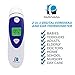 Temporal Medical Thermometer Forehead Ear - Latest Dual Mode Digital Thermometer Is Suitable For Baby, Infant, Toddler and Adults. Get Instant Readings. FDA Approved and CE Pass. 2018 Model