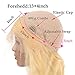 613 Blonde 100% Human Hair Lace Front Wigs Body Wave Pre Plucked Natural Hairline for Black Women Unprocessed Brazilian Virgin Hair Lace Front Wig 150% Density 12 inch