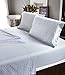 Queen Size 400 Thread Count 100% Cotton Sateen Dobby Stripe Sheet Set -Silver by London Home