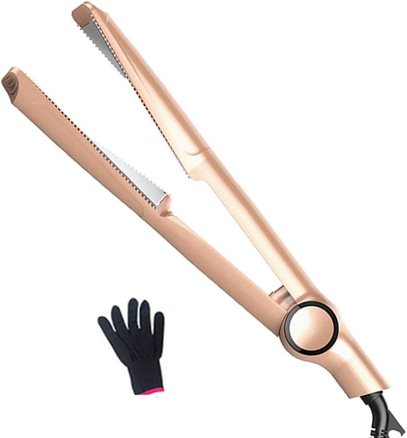 Hair Straighteners, SENTUOSI Professional 2 in 1 Ceramic Flat Iron for Straightens & Curls, Fast Heats Up, Adjustable Temp 160-230℃ and Safe Auto-Off for All Hair Type, Christmas Gift