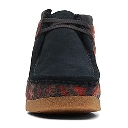 Clarks Men's Shacre Boot Ankle, Black Wool, 9