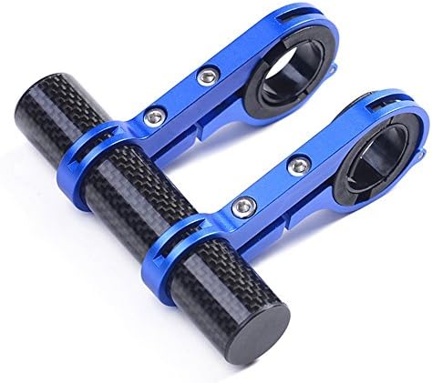 Bike HandleBar Extender,ZIYUO Bike Flashlight Holder Handle Bar Bicycle Accessories Extender Mount Bracket (Blue)