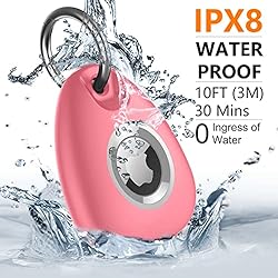 [2 Pack] AirTag Keychain Holder Case