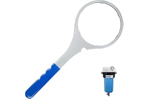 Magluv SW-4-SS-8 Heavy Duty Metal Water Filter Wrench - 6 inch ID Water Filter Housing Wrench, Replace for SW-4 Plastic Wrenchs Fit for Pentek 144368, American Plumber W2010-PR,152017,152022