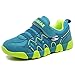 HOBIBEAR Kids Outdoor Sneakers Strap Athletic Running Shoes
