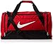 Nike Brasilia 6 Medium Duffel Duffel Bag Gym Red/Black/White One Size