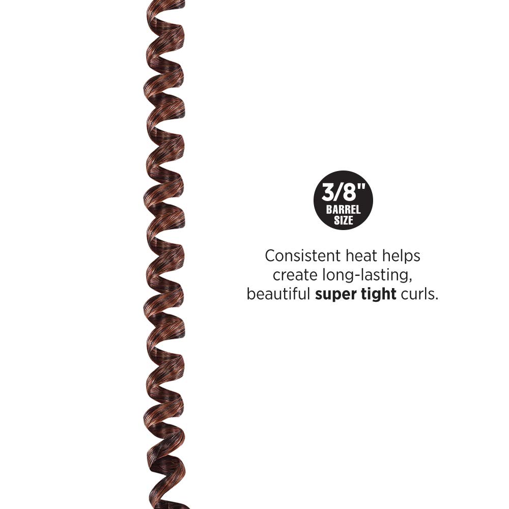 smallest curling iron barrel size