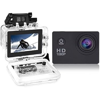Amazon.com : YUNTAB Sport Action Camera Vlog DV, HD 1080P 2.0 inch, 5MP