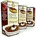 Dean Jacob's Crème Brulée Quick Mix, 4.1 oz Boxes in a BlackTie Box (Pack of 3)