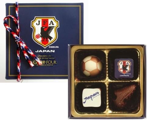 Amazon グランフールサッカー日本代表チーム S 4個 グランフール チョコレート菓子 通販