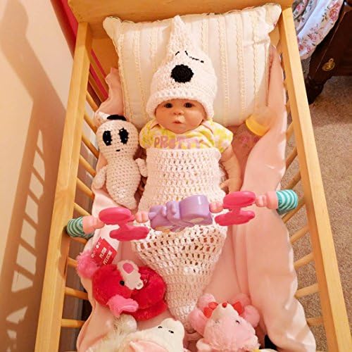 Crochet Newborn Ghost Outfit, Newborn Halloween Costume, Size Newborn, 0-3M, 3-6M, 6-12M