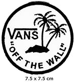 VANS off the Wall patch Iron on Logo Vest Jacket cap Hoodie Backpack Patch Iron On/sew on patch