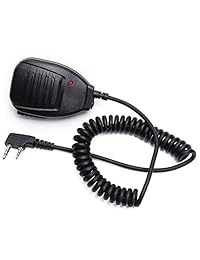 Qianghong Handheld PTT altavoces y micrófonos. Micrófono de altavoz para radios bidireccionales