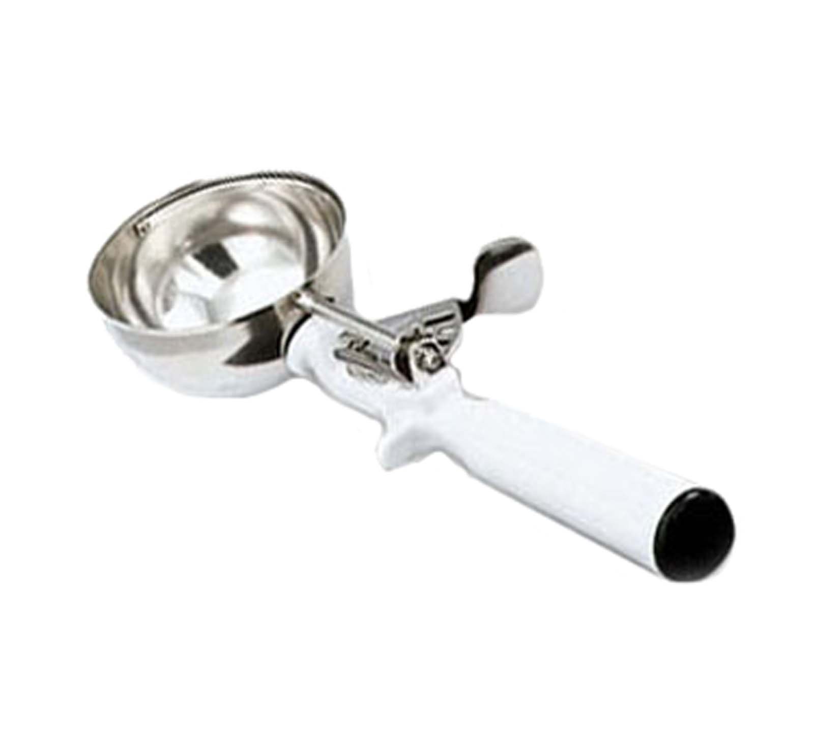 Photo 1 of Vollrath Stainless Steel Disher - Size 6,White, 9.87"L x 5.13"W