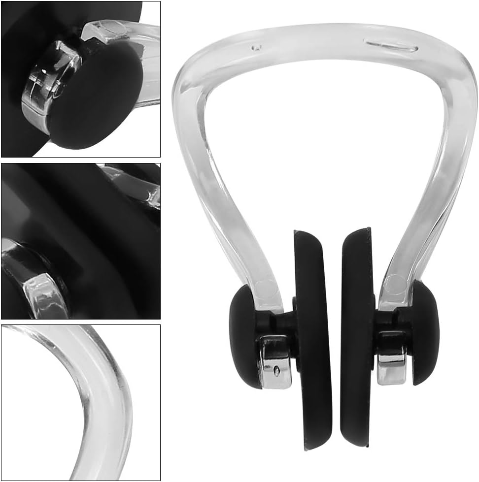 2 Pinces Nez Silicone Natation Enfant - Anti-eau, Confortables Et Réutilisables - Pour Piscine Et Plongée
