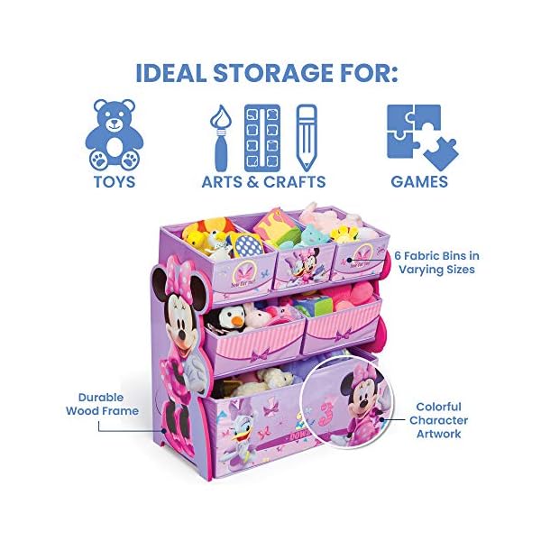 minnie mouse fabric toy box