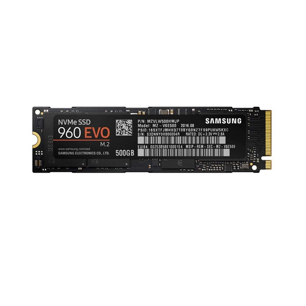 Amazon.com: Samsung 960 EVO Series - 500GB PCIe NVMe - M.2 Internal SSD  (MZ-V6E500BW): Computers & Accessories