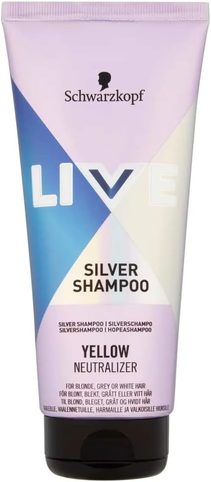 Schwarzkopf LIVE Silver Shampoo for Icy Blondes (200ml)