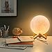 GDPETS Moon Lamp, 9.6 Inches 16 Colors Moon Night Light with Stand & Remote &Touch Control and USB Rechargeable Decorative Luna Lamp