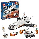 51h35foGGQL. SS150 LEGO-City-Space-Mars-Research-Shuttle-60226-Space-Shuttle-Toy-Building-Kit-with-Mars-Rover-and-Astronaut-Minifigures-Top-STEM-Toy-for-Boys-and-Girls-273-Pieces