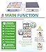 Cooplay Yphone 1:1 Music Phone Toy Y-Phone Animal Touch Screen Phone Learning Fruits English Educational Mobile Study Best Gift Prize for Baby Kids Children (Black)