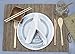 Bamboo Travel Utensil Set with Carrying Case, Sustainable, Eco Friendly Cutlery Flatware Set, Reusable, Portable for Travel, Office, School or Camping