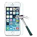 iPhone 5/5C/5S/SE Screen Protector,TANTEK [Anti-Bubble] [HD Ultra Clear] Premium Tempered Glass Screen Protector for iPhone 5,iPhone 5c,iPhone 5s,iPhone SE, [1Pack]
