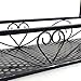 Hanging Balcony Railing Shelf Flower Pot Holder Metal Plant Stand