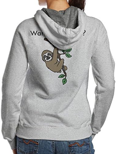 JingleBoo Wanna Hang Out Women's Hoodies Printed On The Back XXL