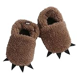 Binmer(TM) Baby Girls Boys Cotton-padded Shoes Sneaker Anti-slip Soft Sole Toddler (6~12 Month, Brown)