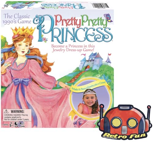 Big Game Toys~Prety Prety Princess Game Board Game Free BGT Sticker