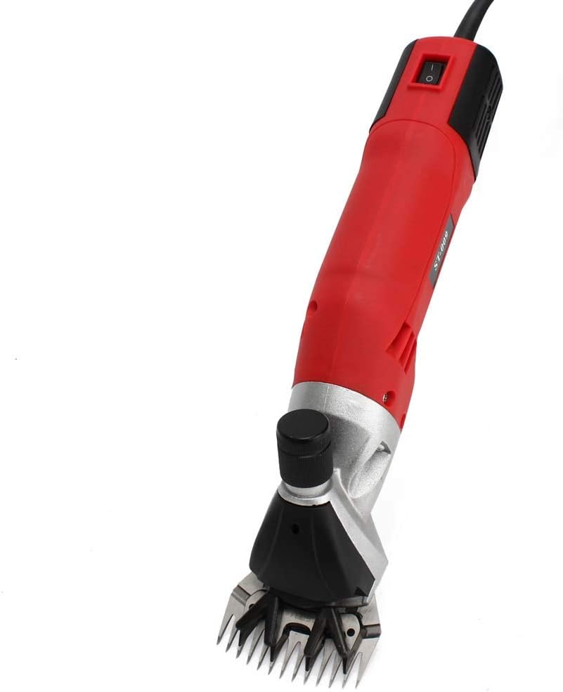 FXQIN Electric Sheep Shears, Professional Sheep Shearing Clippers, 500w / 6 Speeds/with Grooming Carrying Case, for Shaving Fur Wool in Sheep, Goats, Cattle, and Other Farm Livestock Pet