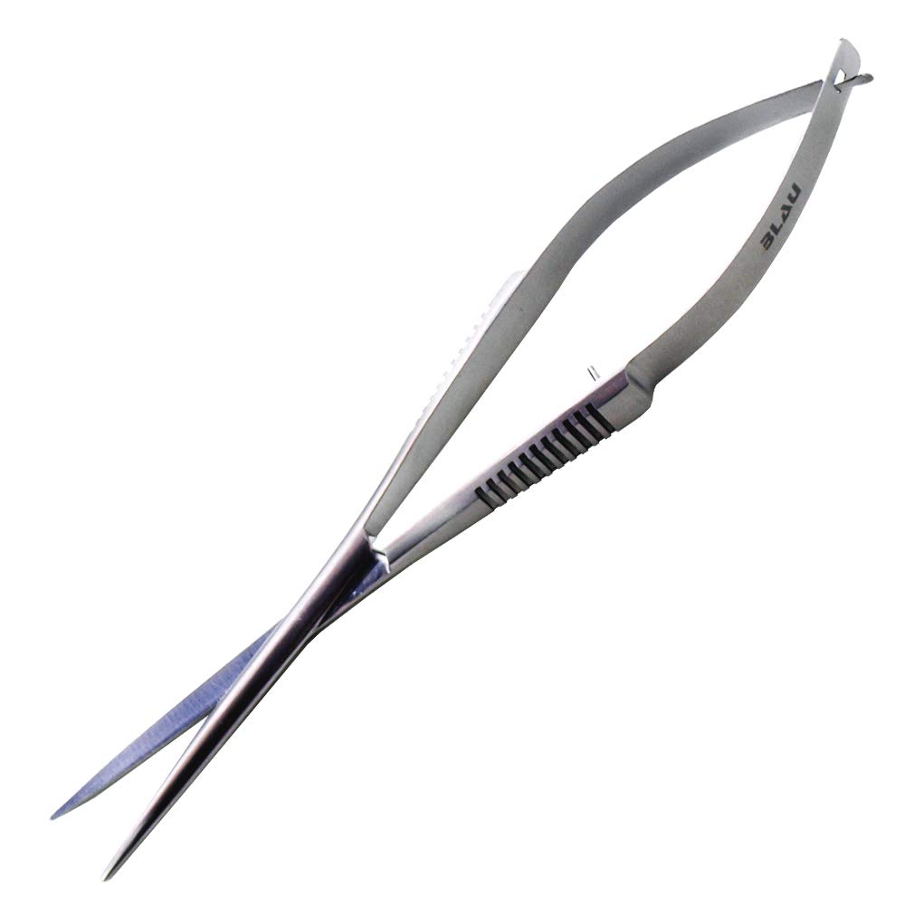 BLAU aquaristic BA-7790049 Nano Spring Shears Stainless Steel Straight