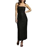 David's Bridal Lace Straight Neck Spaghetti Strap Sheath Dress