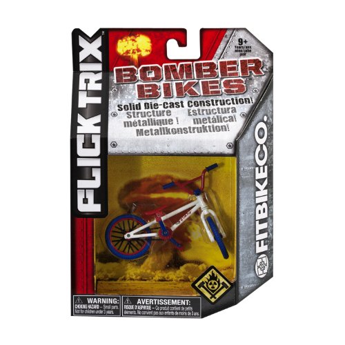 Flick Trix - Bomber Bike - Fit License (Red/White)