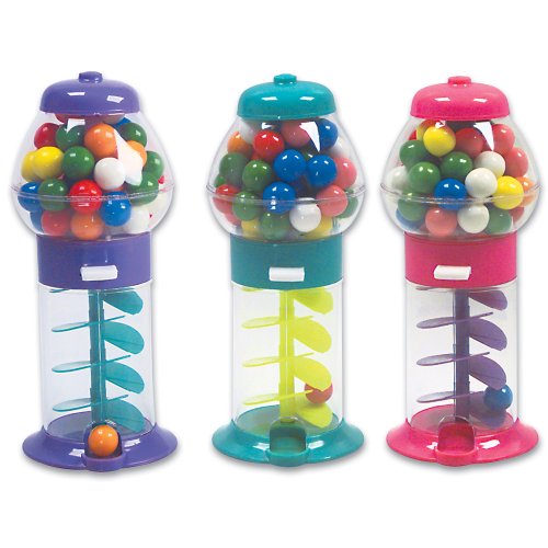 Rhode Island Novelty Mini Gumball Machines Party Favor Galaxy 1 Dozen